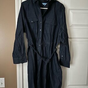 Draper James Denim Blue Dress